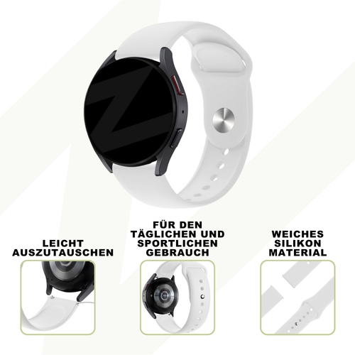 Bandz Coros Pace 2 Sport Strap 'Deluxe' (White)