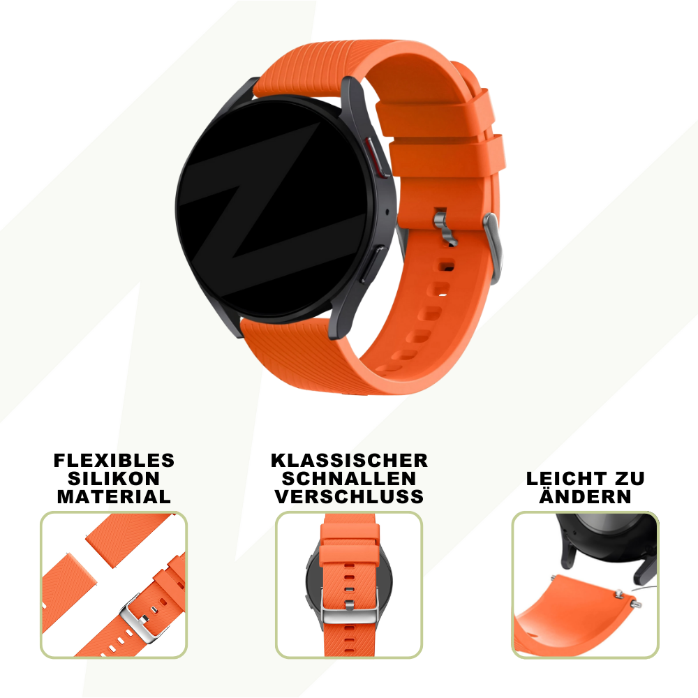 Bandz Coros Pace 3 Silikonarmband 'Deluxe' (Orange)