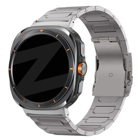 Bandz Samsung Galaxy Watch Ultra Titan Armband 'Deluxe' (Titanium)