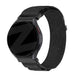 Bandz Suunto Race 2 Alpine Nylon Armband (Schwarz)