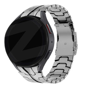 Bandz Samsung Galaxy Watch 4 40mm Stahlarmband 'Iron' (Silber)