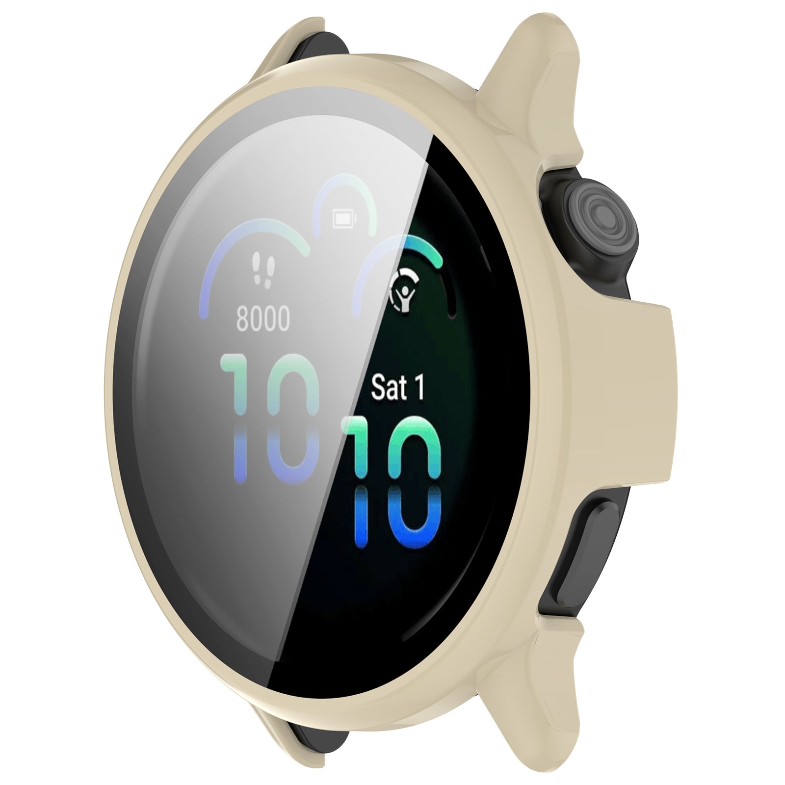 Garmin Vivoactive 6 Hard Case with Glass (Beige)