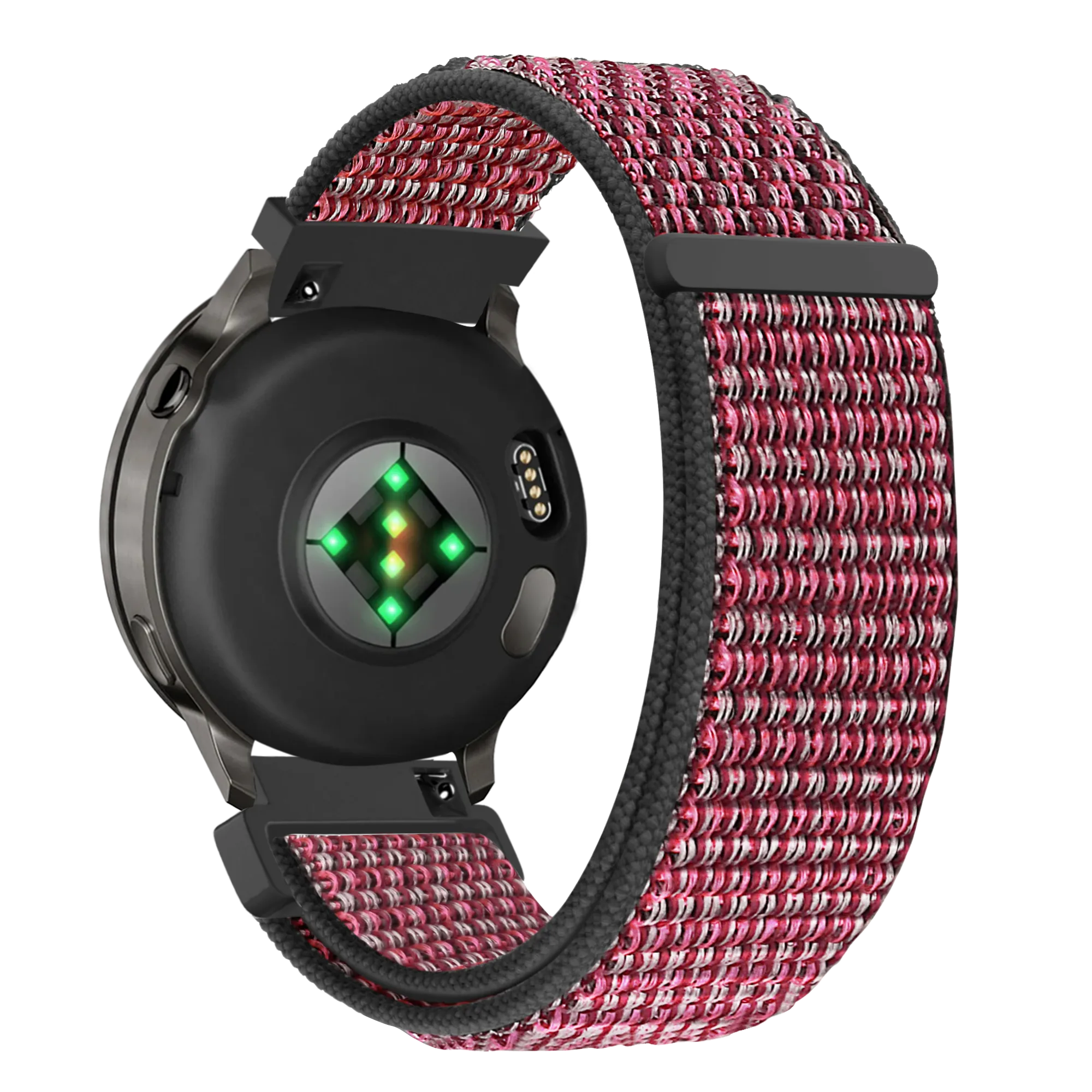 Bandz Garmin Venu 2s Nylon Loop Armband (True Berry)