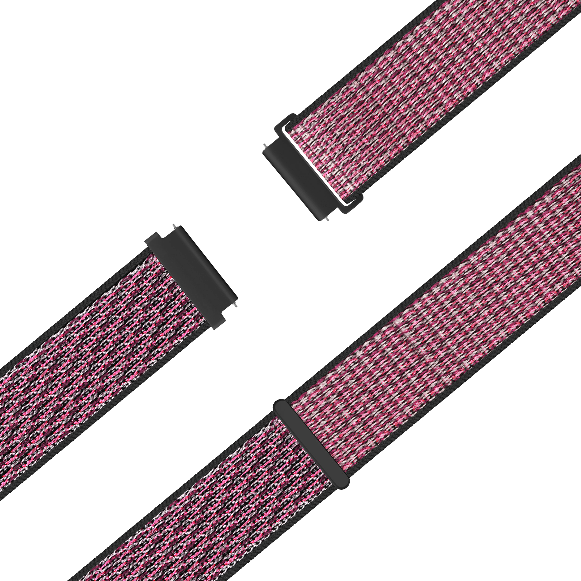 Bandz Garmin Venu 3s Nylon Loop Strap (Crimson Berry)