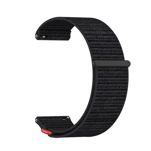 Coros Nomad Nylonarmband (Schwarz)