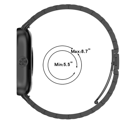 Xiaomi Smart Band 10 Pro Steel Strap (Black)