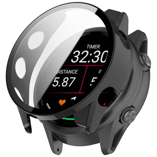 Garmin Forerunner 570 - 42 mm Hart-Hülle mit Glass (schwarz)
