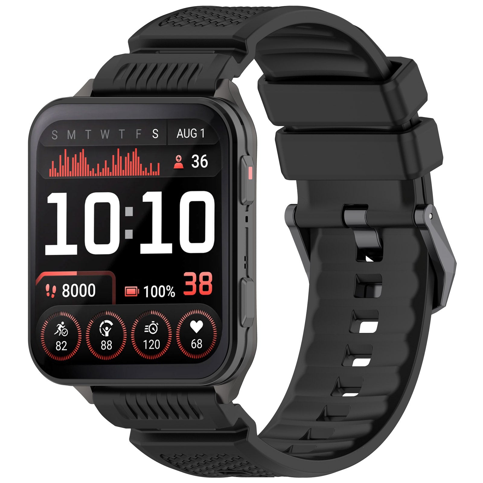 Garmin Venu X1 Silikonarmband (Schwarz)