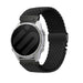 Garmin Approach S62 Geflochtenes Armband mit P-Schnalle (Schwarz mit Schwarz)