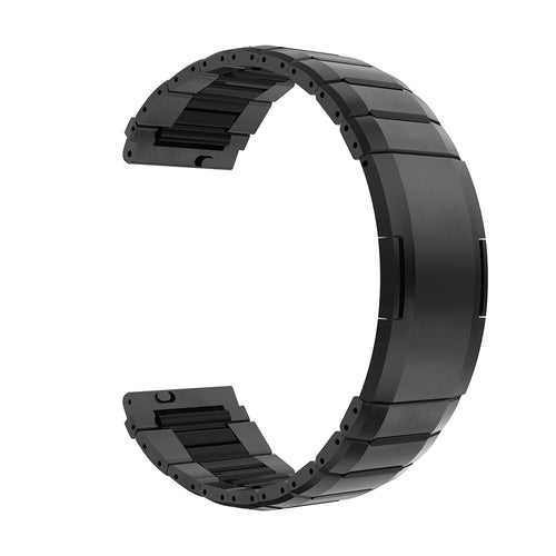 Polar Street X 'One Push' Steel Hybrid Strap (Black)