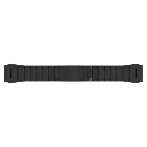 Polar Street X 'One Push' Steel Hybrid Strap (Black)