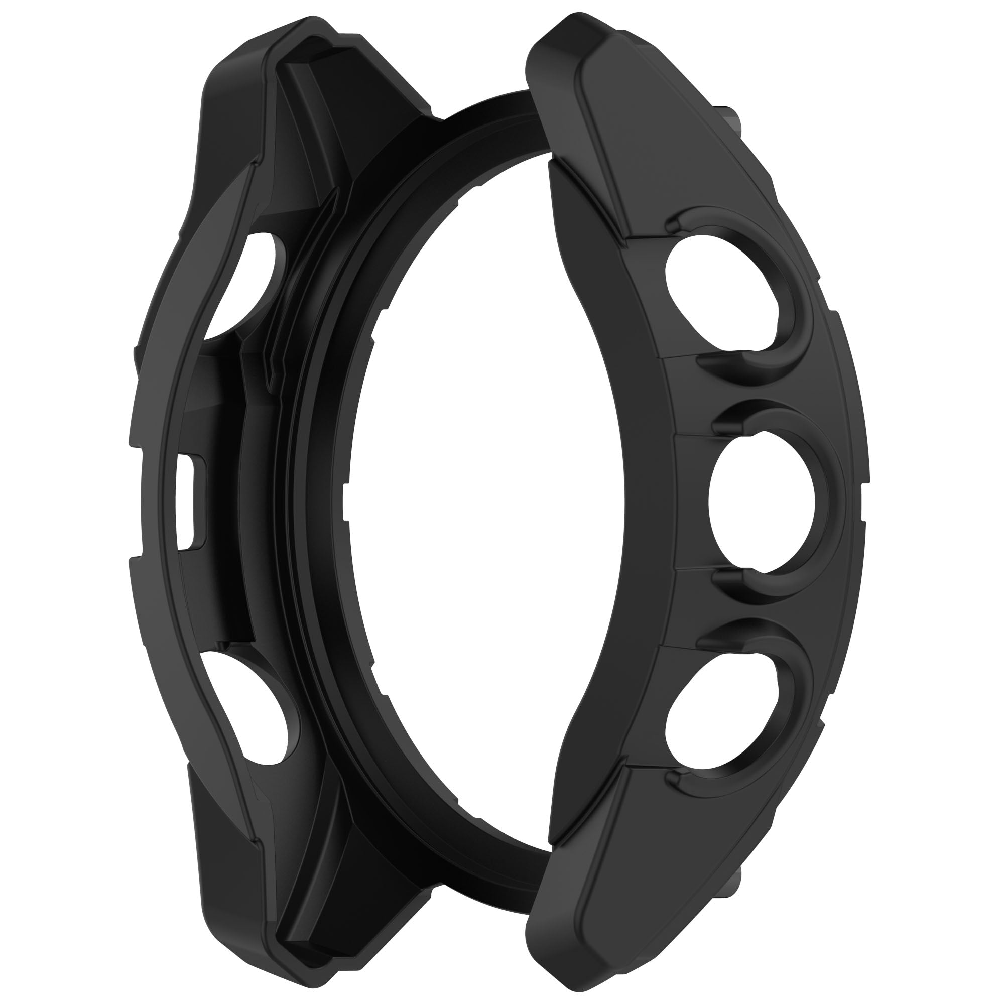 Garmin Quatix 8 - 51mm Robuste TPU-Hülle (Schwarz/Blau)