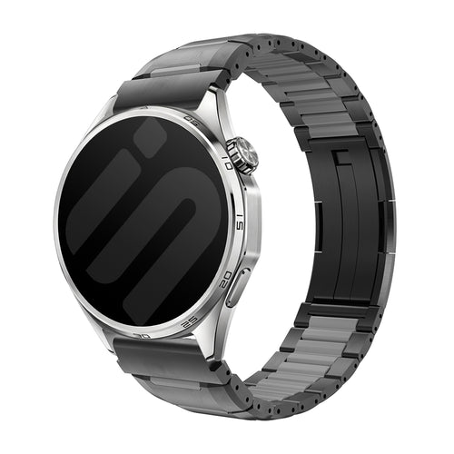 Huawei Watch GT Runner 'One Push' Steel Hybrid Strap (Black/Grey)