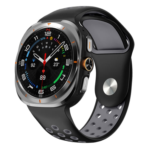 Samsung Galaxy Watch Ultra 2 Sportarmband (Schwarz/Grau)
