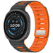 Samsung Galaxy Watch 9 - 44mm Magnetisches Silikonband (Schwarz/Orange)