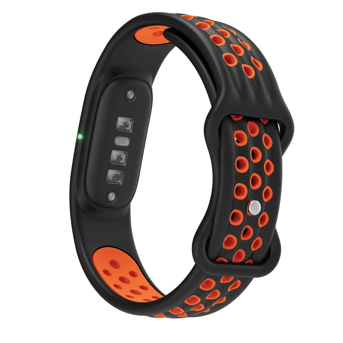 Fitbit Air Sportarmband (Schwarz/Orange)