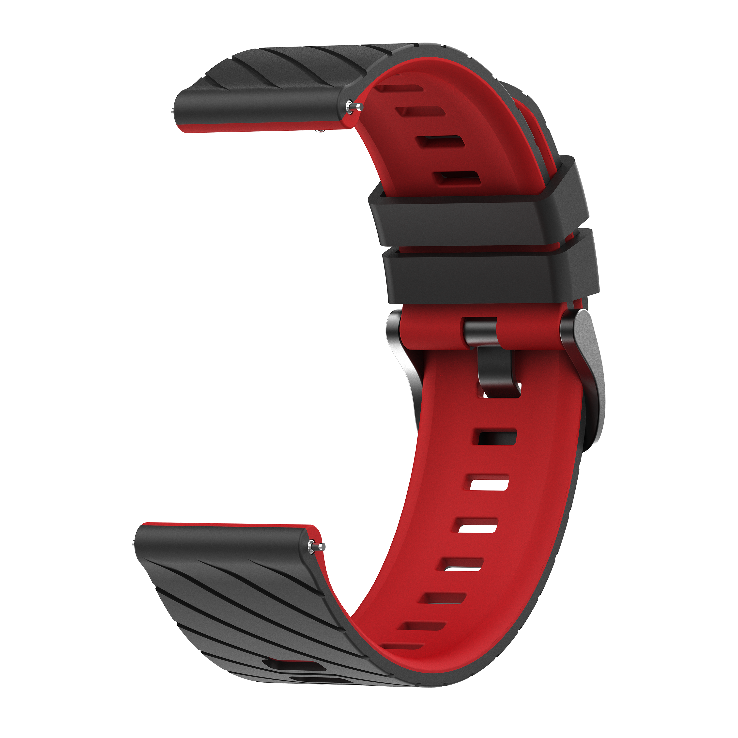 Polar Grit X Twill Sport Strap (Black/Red)