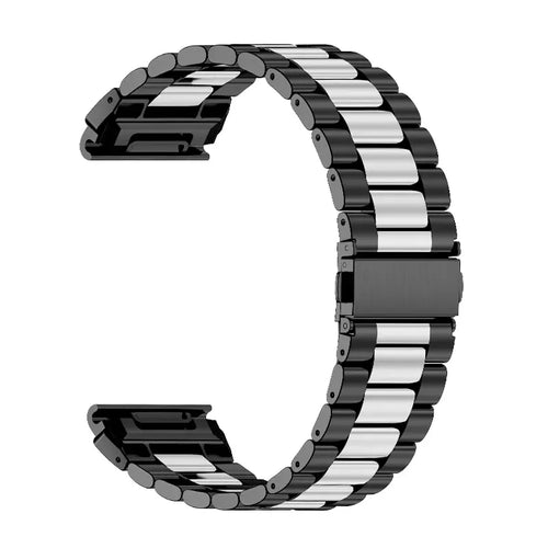 Garmin Quatix 8 Pro - 47mm Premium Steel Strap (Black/Silver)