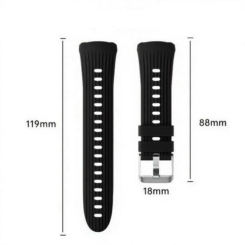Huawei Watch 5 - 46mm Silikonarmband 'Perfect Fit' (Schwarz)