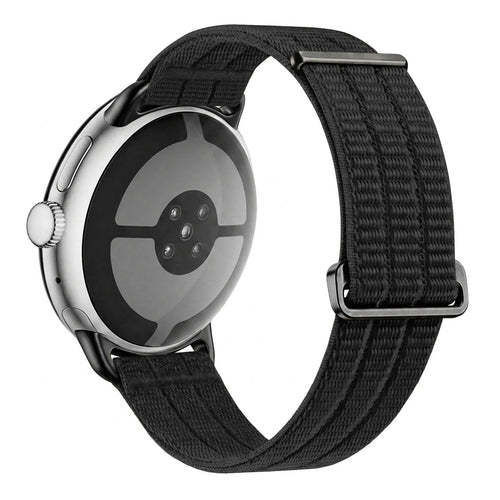 Google Pixel Watch 5 - 45mm Nylon Air Armband (Schwarz)
