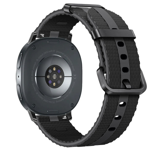 Samsung Galaxy Watch 8 Classic Silikon Active Armband (Schwarz)