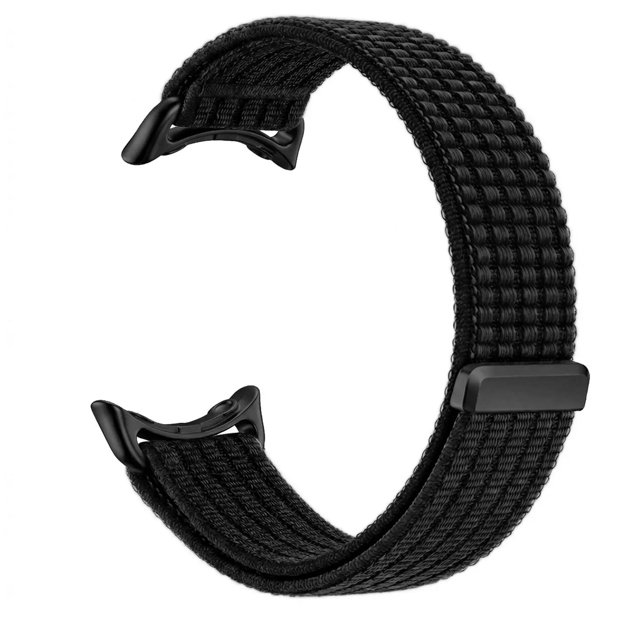 Google Pixel Watch 5 - 45mm Ultradünnes Nylonband (Schwarz)
