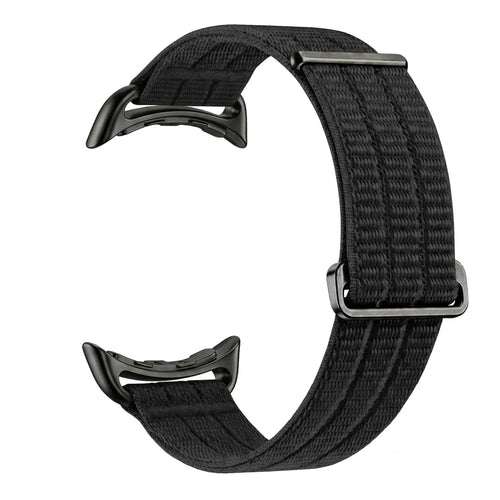 Google Pixel Watch 5 - 45mm Nylon Air Armband (Schwarz)