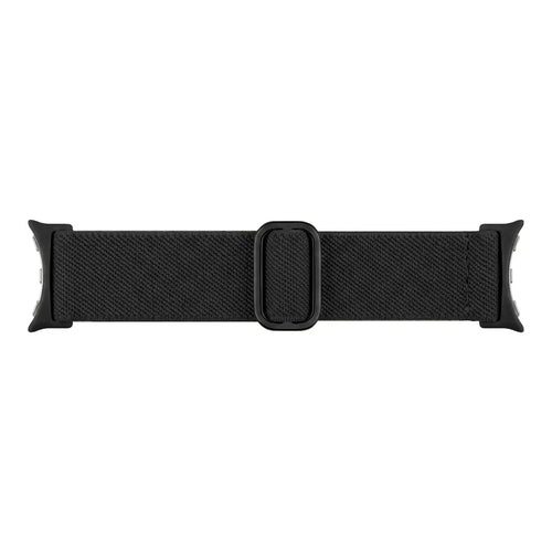 Google Pixel Watch 1/2 Elastisches Armband (Schwarz)