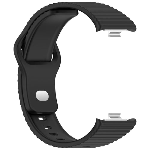 Redmi Watch 4 Silikon Classic Armband (Schwarz)