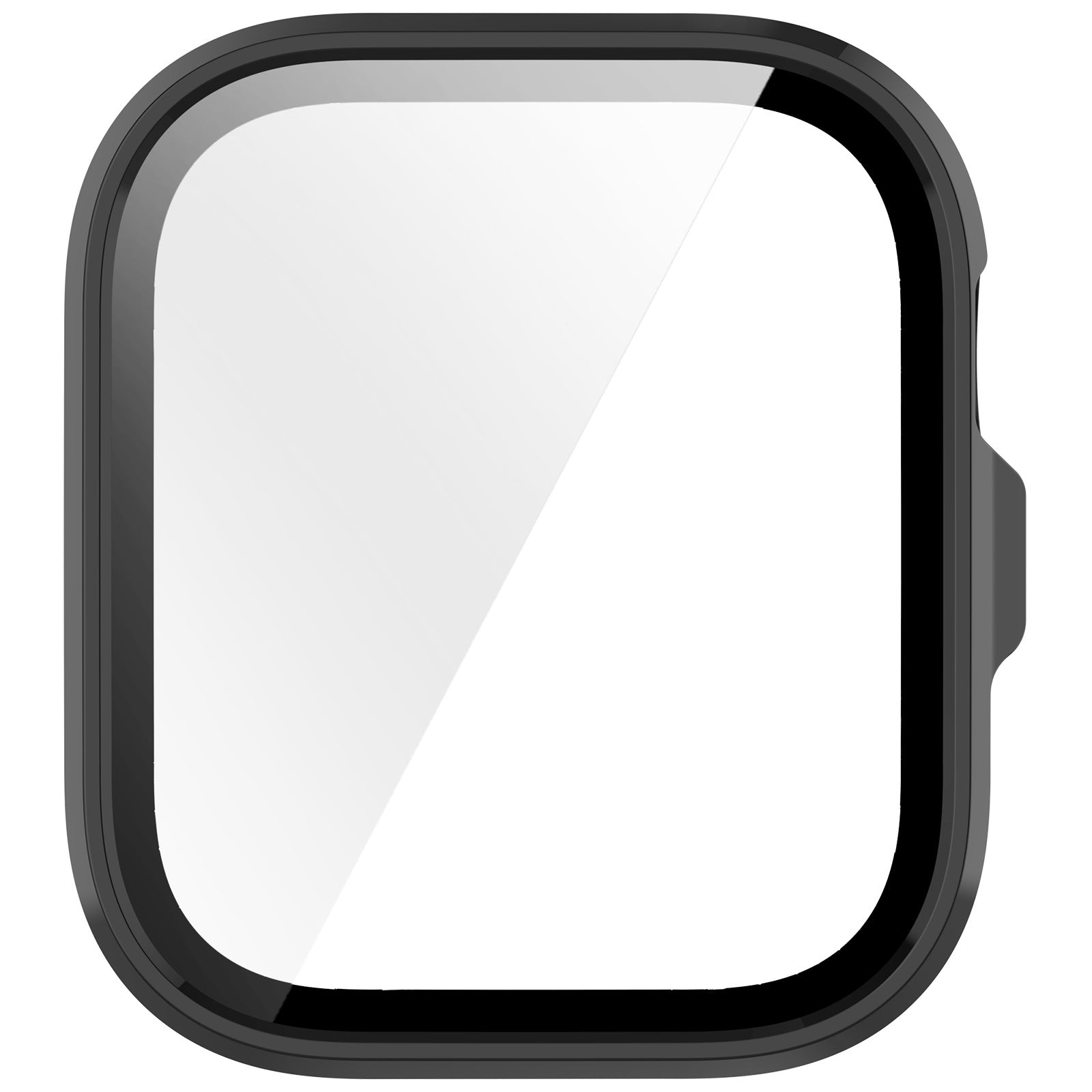 Huawei Watch Fit 4 Hard Case mit Glas (Schwarz)