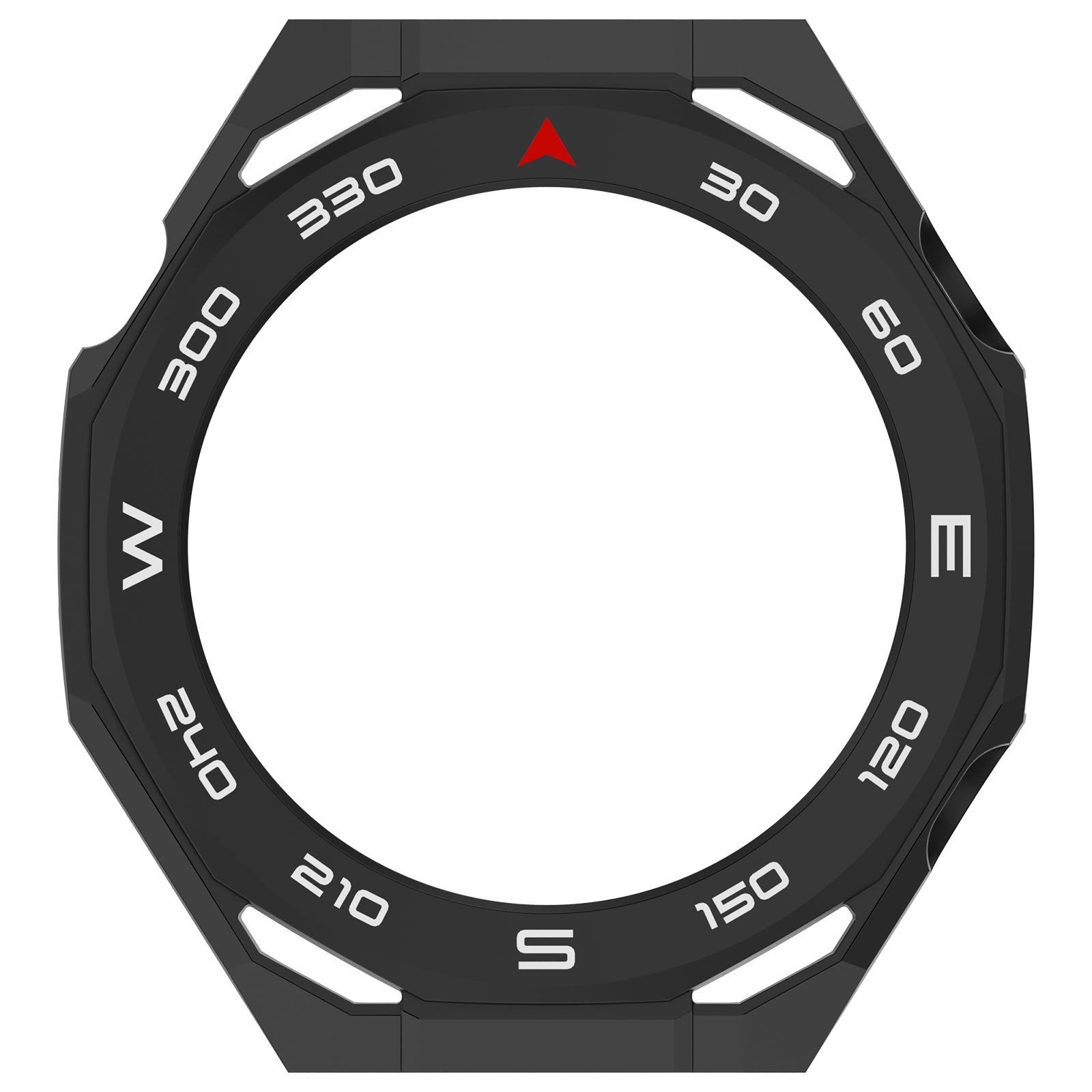 Huawei Watch Ultimate 2 PC-Hülle mit Glas (Schwarz)