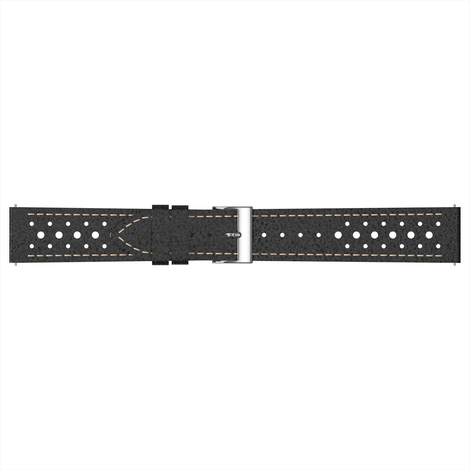 Polar Ignite Zephyr Leather Strap (Black)