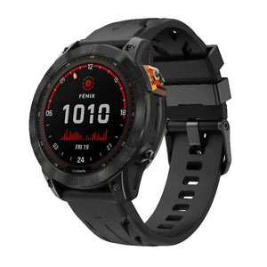 Garmin Quatix 8 Pro - 47mm Race Silicone Strap (Black)