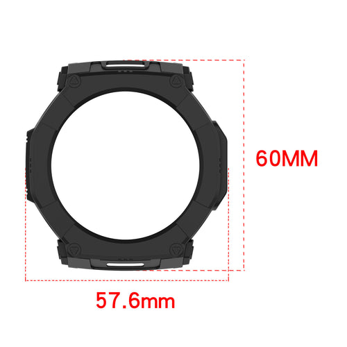 Amazfit T-Rex Ultra 2 Robuste TPU Hülle (Schwarz)