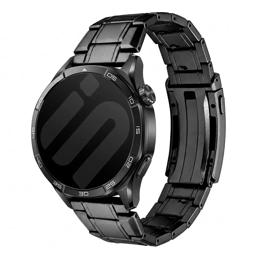 ICE Smart 2.0 Rectangular 1.96 Verstellbares Titanarmband (Schwarz)