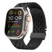 Apple Watch Silicone Air Strap with P-Buckle (Black)