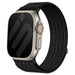 Apple Watch - Ultra Thin Nylon Strap (Black)