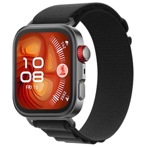 Huawei Watch Fit 4 Alpine Nylon Armband (Schwarz)