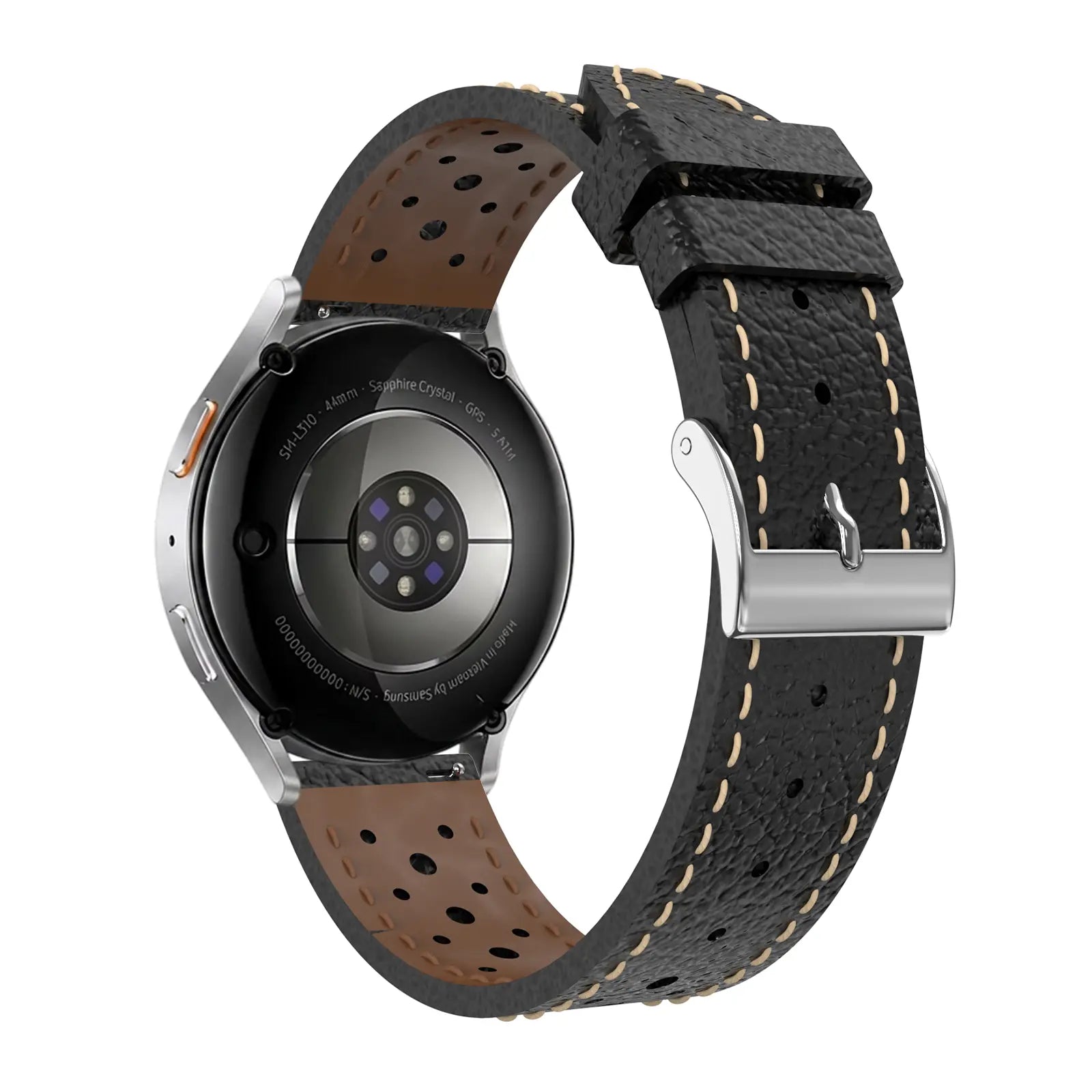 Polar Ignite Zephyr Leather Strap (Black)