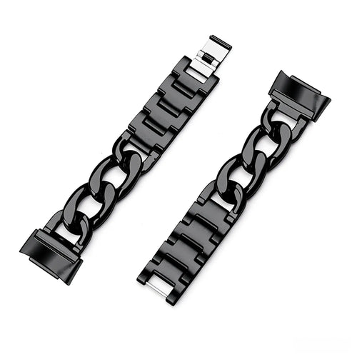 Steel Chain Strap, black