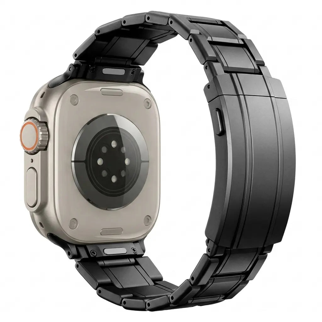 Apple Watch Verstellbares Titanarmband (Schwarz)