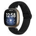 Fitbit Versa 3 Elastic Strap (Black)