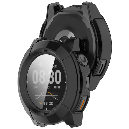 Coros Nomad Hardcase mit Glas (Schwarz)