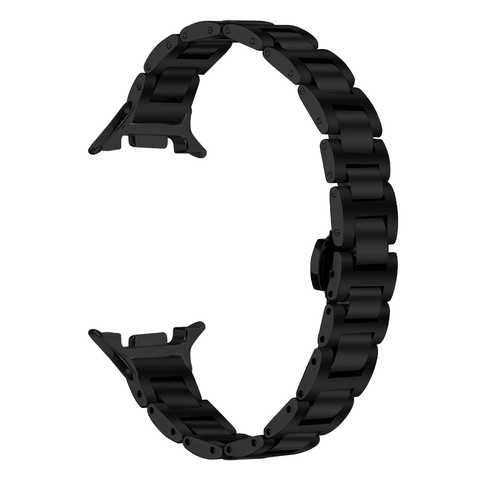 Samsung Galaxy Watch 8 Classic Slimfit Stahlarmband (Schwarz)