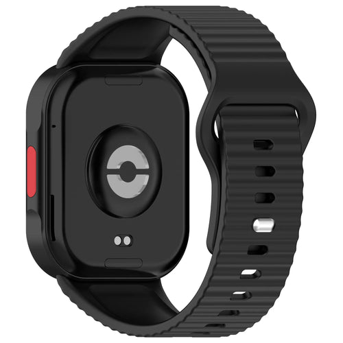Redmi Watch 4 Silikon Classic Armband (Schwarz)