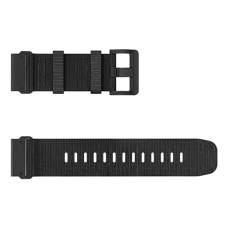 Garmin Instinct Premium Nylon Schnallenarmband (Schwarz)