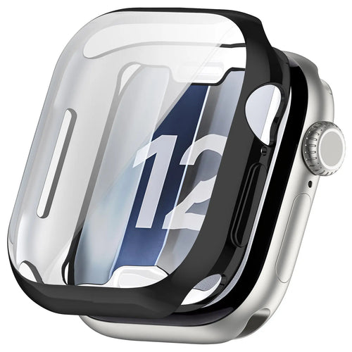 Apple Watch 12 - 42mm TPU Hülle Rundumschutz (Schwarz)