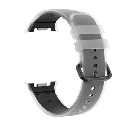 Samsung Galaxy Watch 8 - 44mm Jelly Silkonarmband (Schwarz)