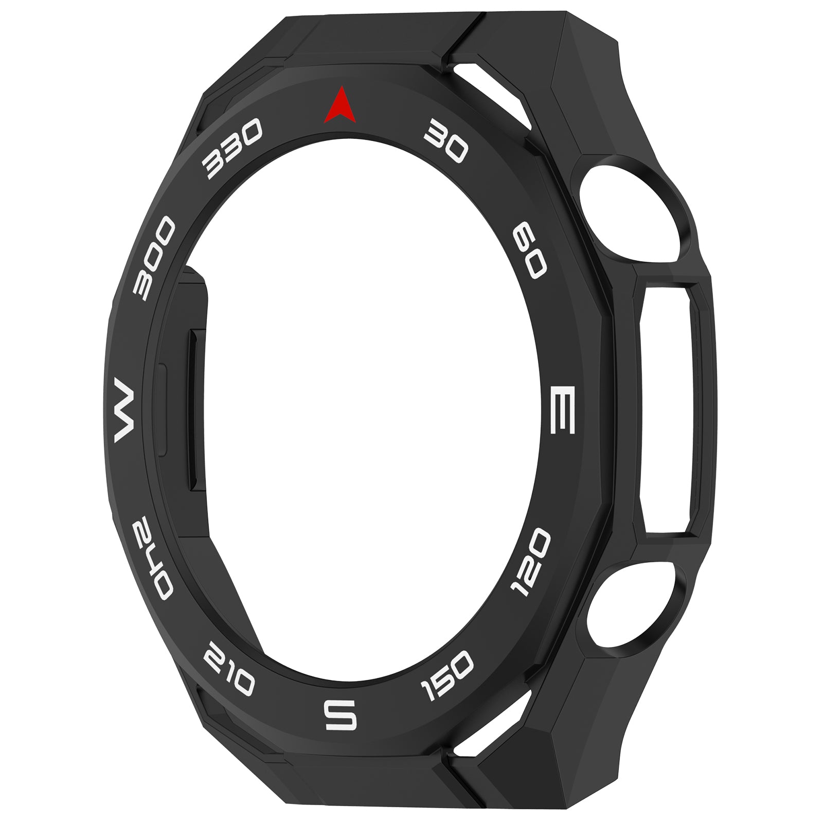 Huawei Watch Ultimate 2 PC-Hülle mit Glas (Schwarz)