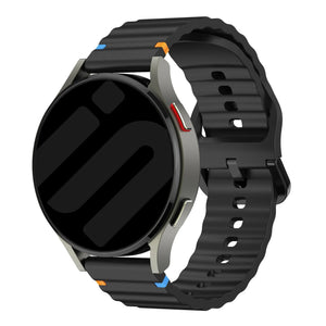 Amazfit Balance Wave Silicone Strap (Black)